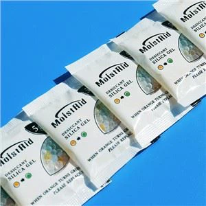 Torkmedel med silikagel med indikator